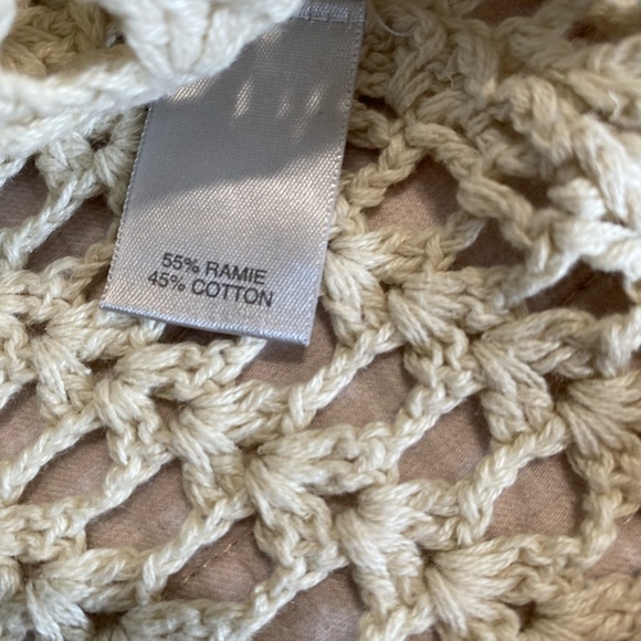 Vintage Lacey Crochet Cardigan - Picture 5 of 6